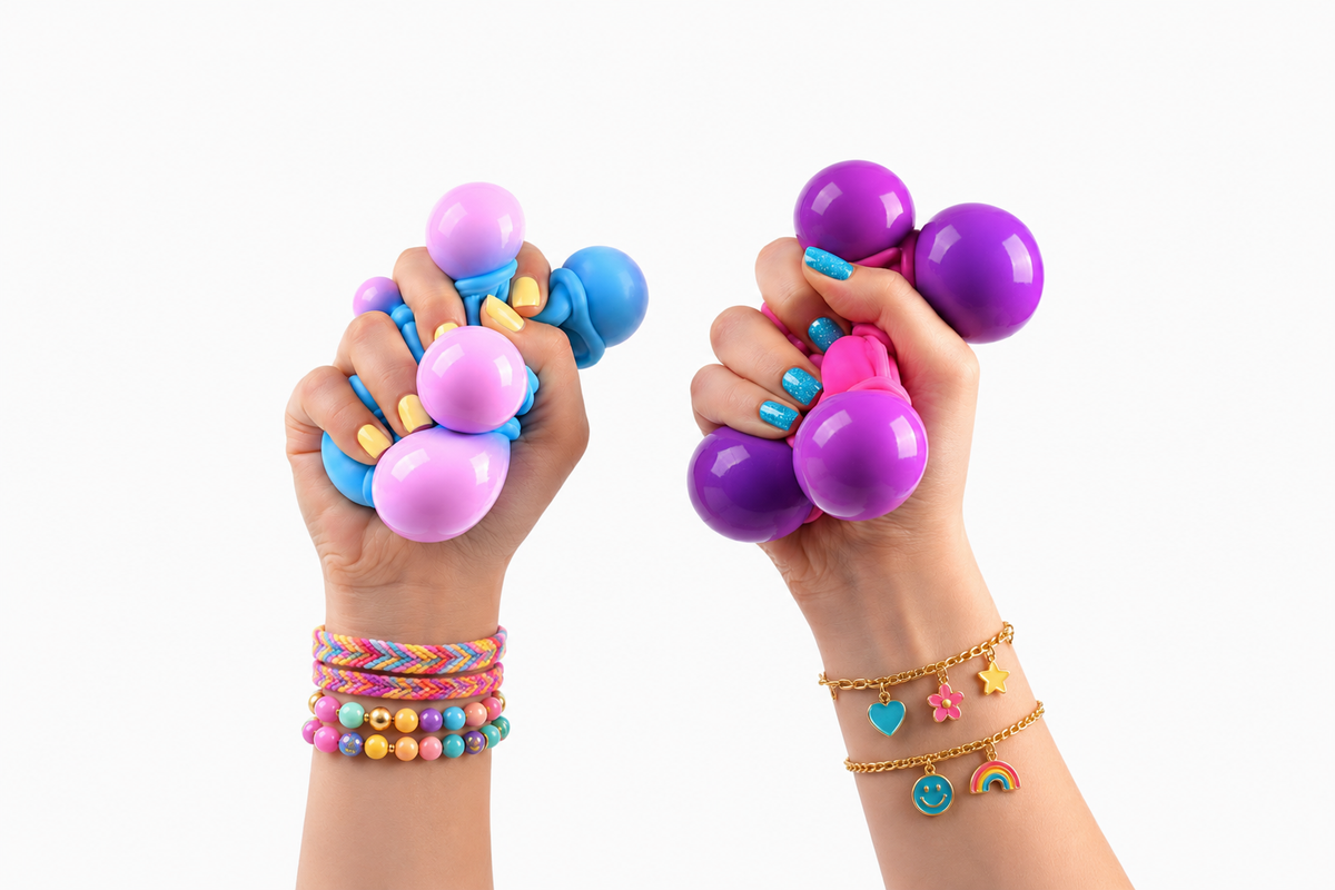 Bubble Pop Grid — Stress Ball