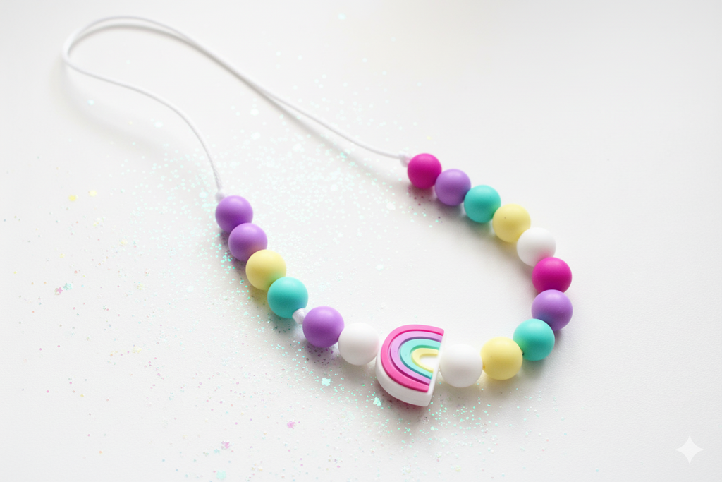 🌈 PASTEL RAINBOW NECKLACE