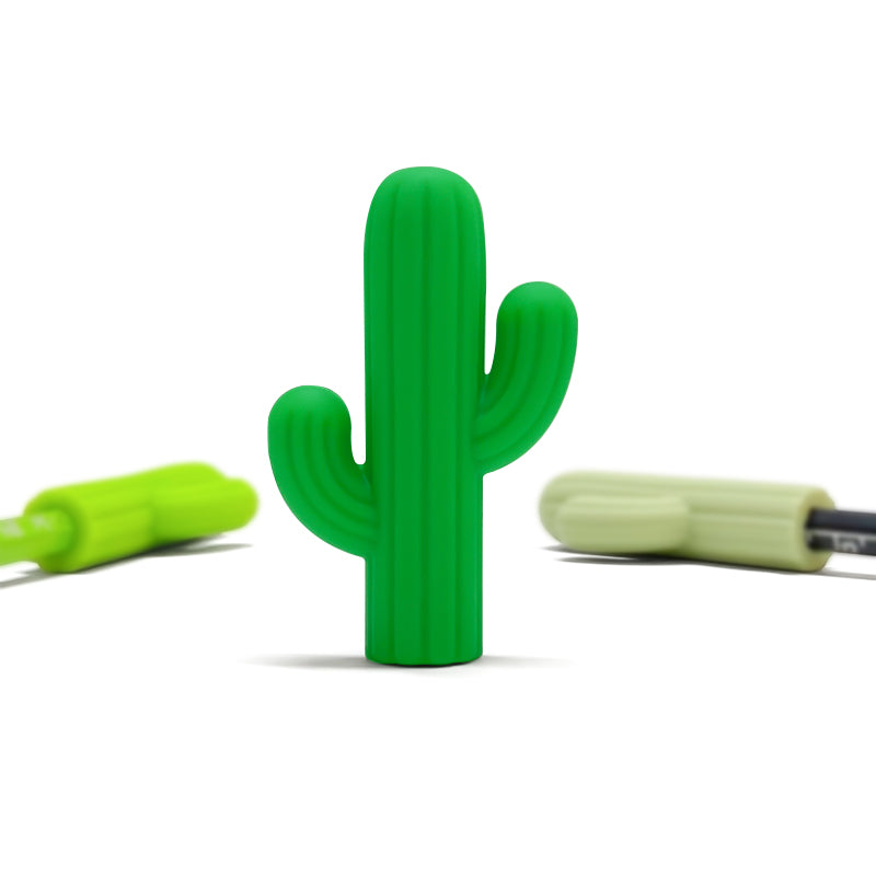 Sensory pen topper helping maintain attention