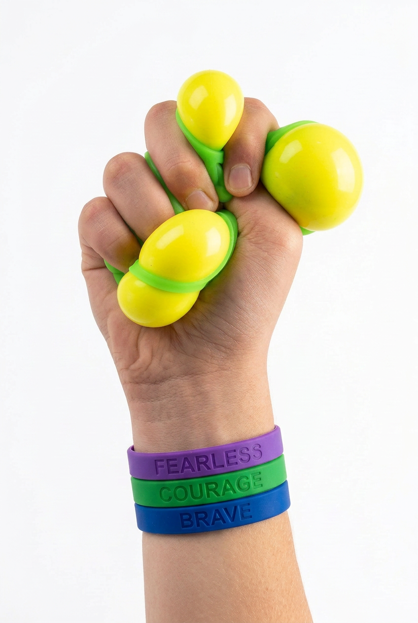 Bubble Pop Grid — Stress Ball