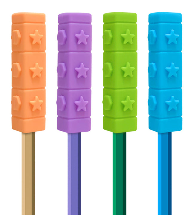 Star cube pen topper used for sensory regulation